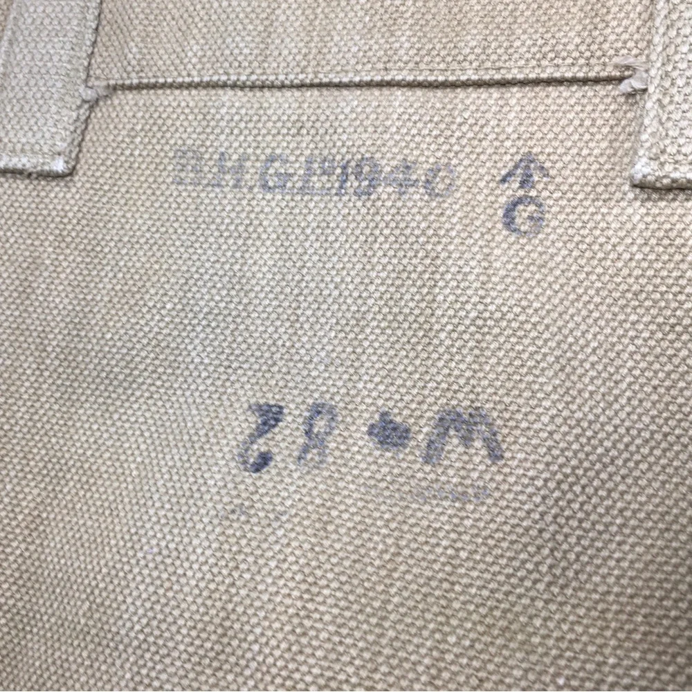 Vintage WWII WW2 Era Army Canvas Rucksack Backpack Field Military British Pack